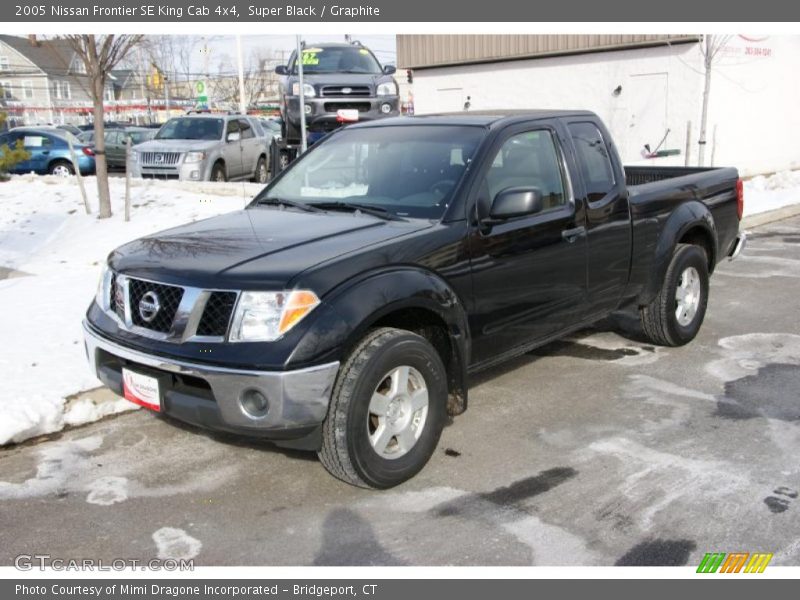 Super Black / Graphite 2005 Nissan Frontier SE King Cab 4x4