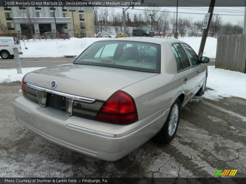 Smokestone Metallic / Medium Light Stone 2008 Mercury Grand Marquis LS