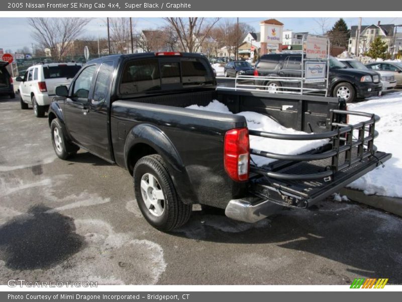 Super Black / Graphite 2005 Nissan Frontier SE King Cab 4x4