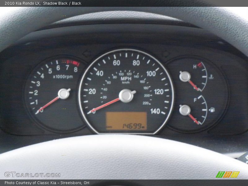 Shadow Black / Black 2010 Kia Rondo LX