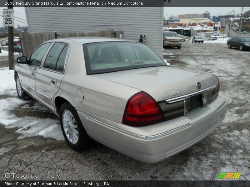 Smokestone Metallic / Medium Light Stone 2008 Mercury Grand Marquis LS