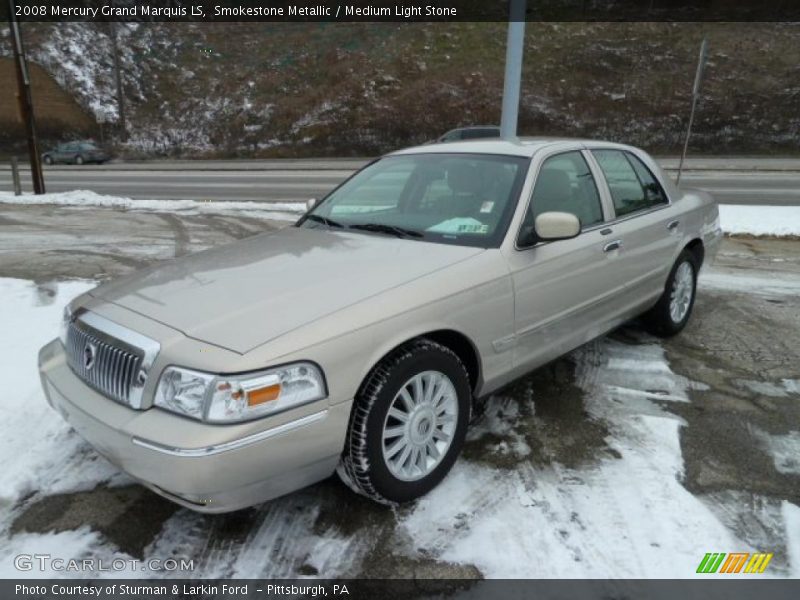 Smokestone Metallic / Medium Light Stone 2008 Mercury Grand Marquis LS