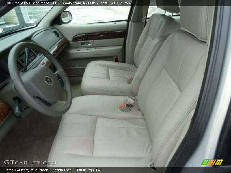 Smokestone Metallic / Medium Light Stone 2008 Mercury Grand Marquis LS