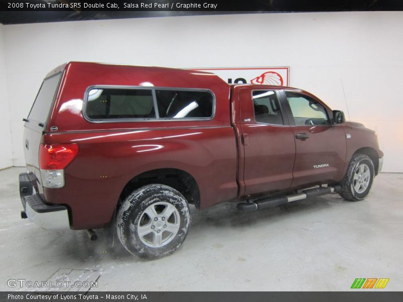 Salsa Red Pearl / Graphite Gray 2008 Toyota Tundra SR5 Double Cab