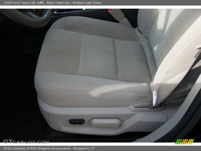 Black Clearcoat / Medium Light Stone 2008 Ford Taurus SEL AWD