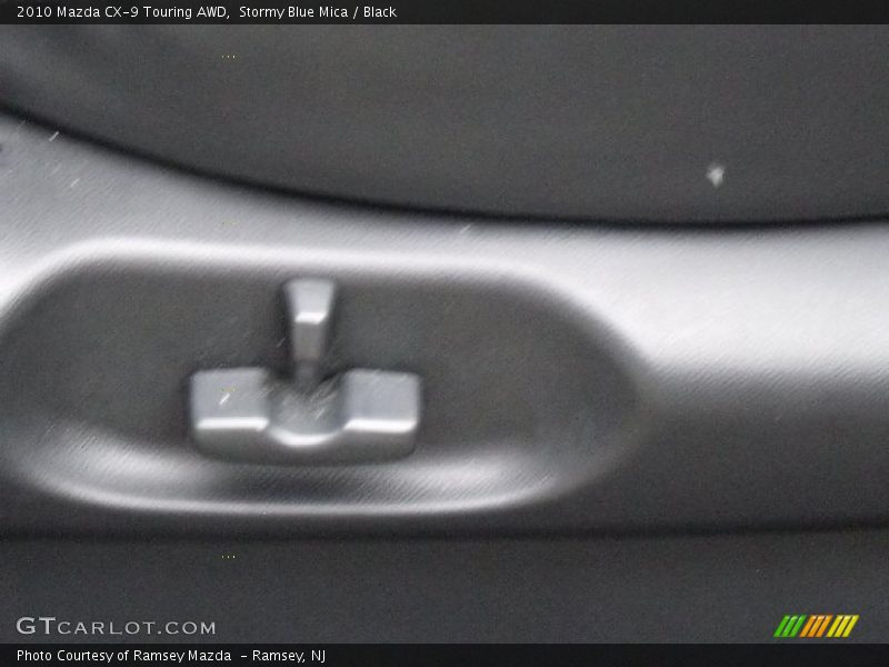 Stormy Blue Mica / Black 2010 Mazda CX-9 Touring AWD