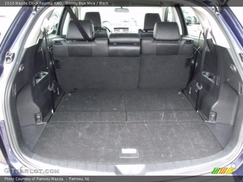 Stormy Blue Mica / Black 2010 Mazda CX-9 Touring AWD