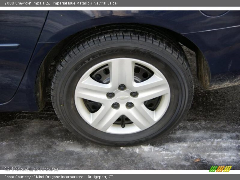 Imperial Blue Metallic / Neutral Beige 2008 Chevrolet Impala LS