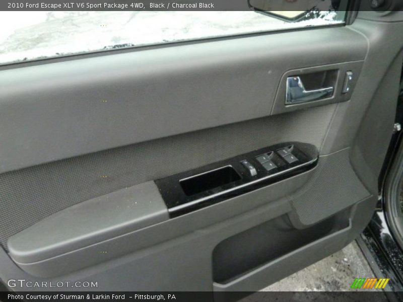 Black / Charcoal Black 2010 Ford Escape XLT V6 Sport Package 4WD