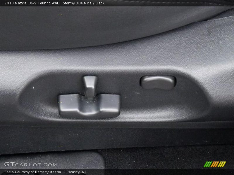 Stormy Blue Mica / Black 2010 Mazda CX-9 Touring AWD
