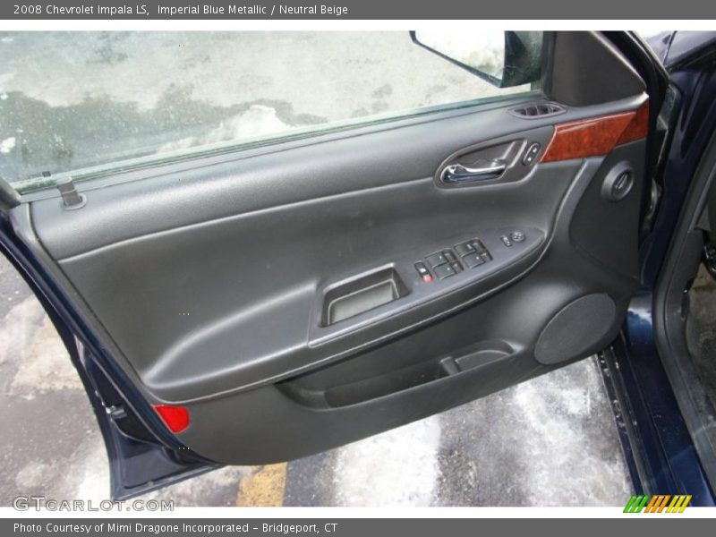 Imperial Blue Metallic / Neutral Beige 2008 Chevrolet Impala LS