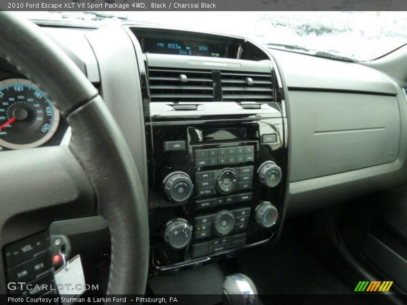 Black / Charcoal Black 2010 Ford Escape XLT V6 Sport Package 4WD
