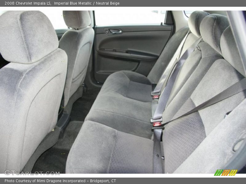 Imperial Blue Metallic / Neutral Beige 2008 Chevrolet Impala LS