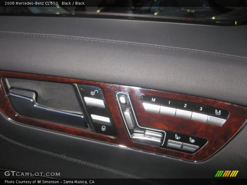 Black / Black 2008 Mercedes-Benz CL 550