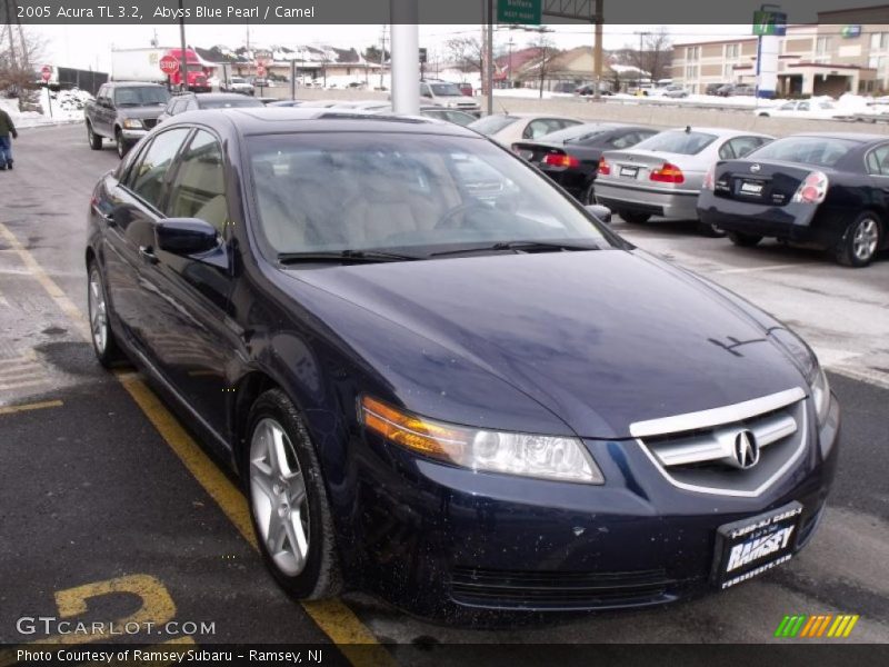 Abyss Blue Pearl / Camel 2005 Acura TL 3.2