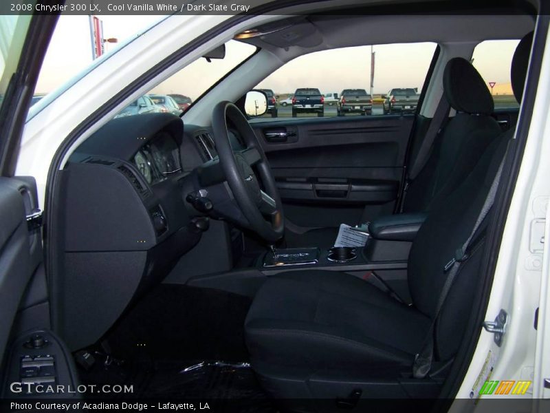 Cool Vanilla White / Dark Slate Gray 2008 Chrysler 300 LX