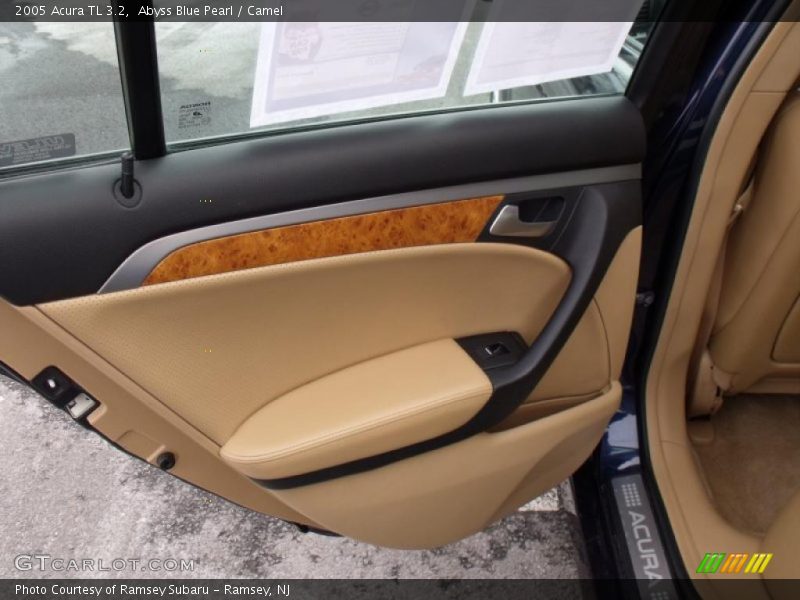 Abyss Blue Pearl / Camel 2005 Acura TL 3.2