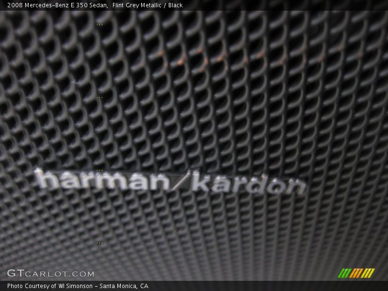 Flint Grey Metallic / Black 2008 Mercedes-Benz E 350 Sedan