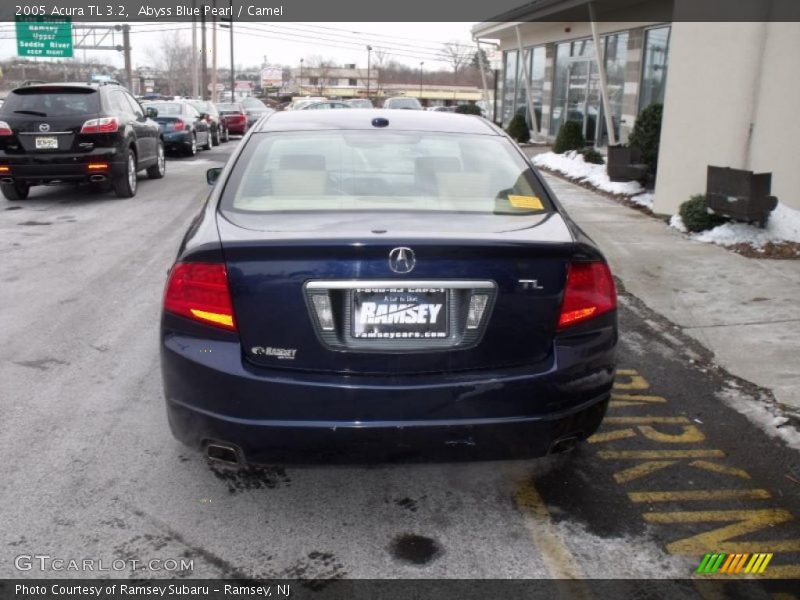 Abyss Blue Pearl / Camel 2005 Acura TL 3.2