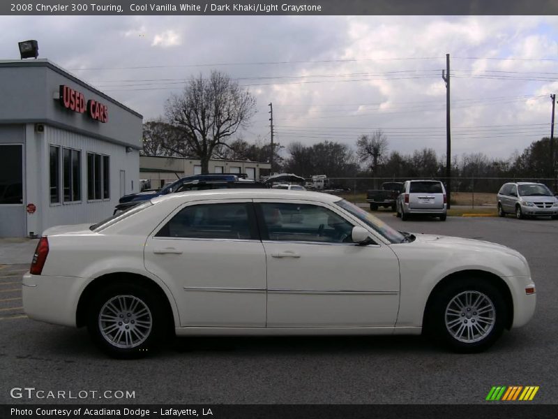 Cool Vanilla White / Dark Khaki/Light Graystone 2008 Chrysler 300 Touring