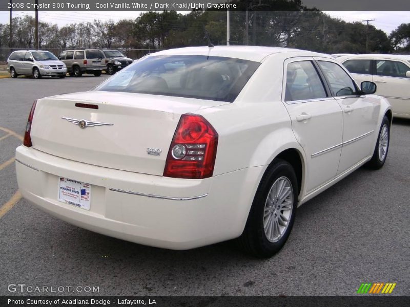 Cool Vanilla White / Dark Khaki/Light Graystone 2008 Chrysler 300 Touring