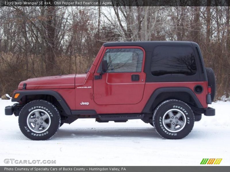  1999 Wrangler SE 4x4 Chili Pepper Red Pearlcoat