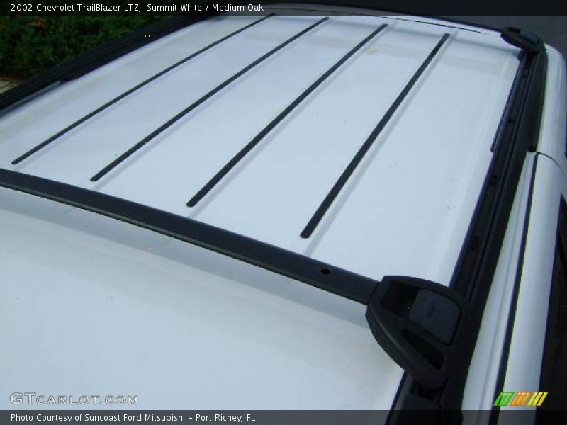 Summit White / Medium Oak 2002 Chevrolet TrailBlazer LTZ
