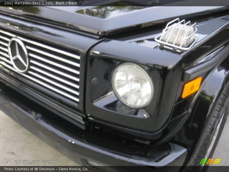 Black / Black 2002 Mercedes-Benz G 500