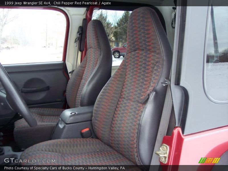  1999 Wrangler SE 4x4 Agate Interior