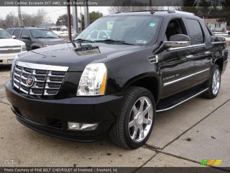 Black Raven / Ebony 2008 Cadillac Escalade EXT AWD