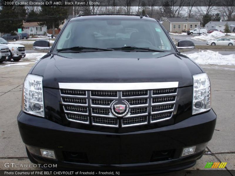 Black Raven / Ebony 2008 Cadillac Escalade EXT AWD