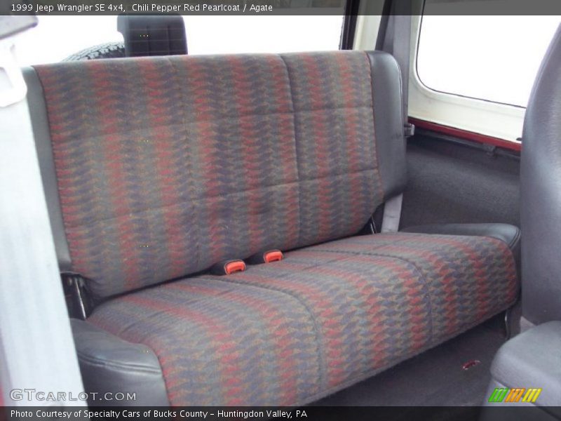  1999 Wrangler SE 4x4 Agate Interior