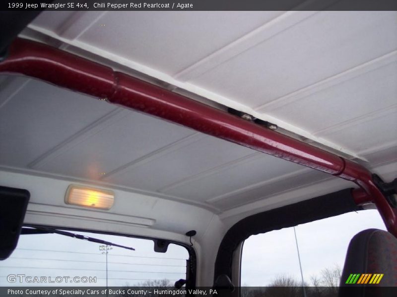 Chili Pepper Red Pearlcoat / Agate 1999 Jeep Wrangler SE 4x4