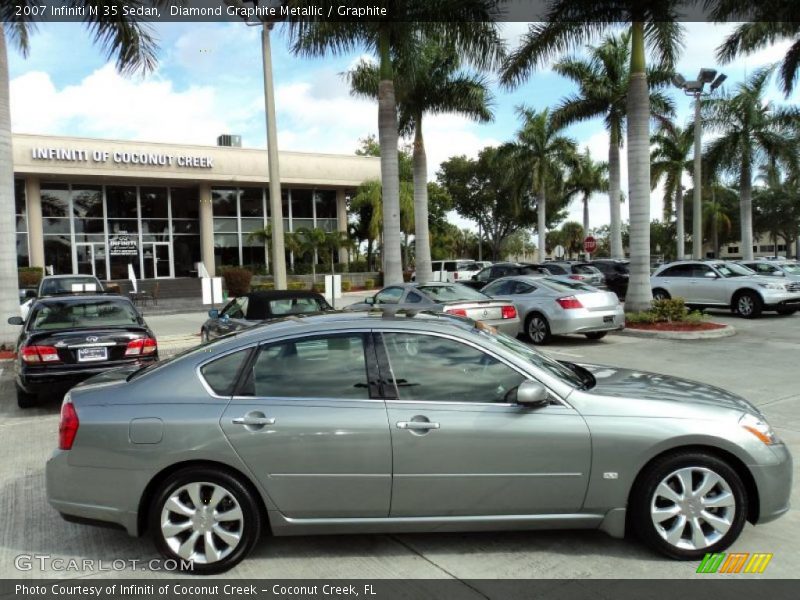Diamond Graphite Metallic / Graphite 2007 Infiniti M 35 Sedan