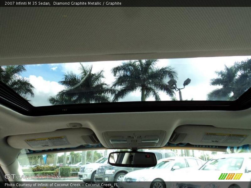 Diamond Graphite Metallic / Graphite 2007 Infiniti M 35 Sedan