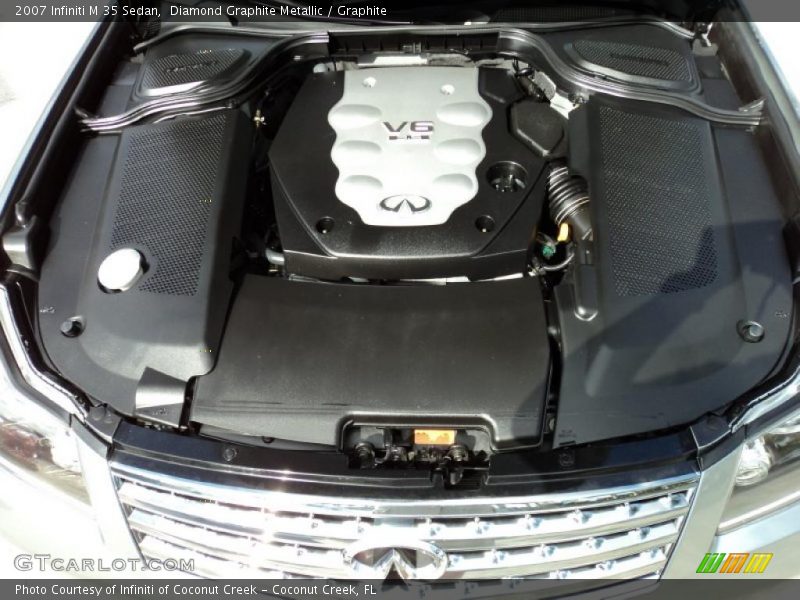 Diamond Graphite Metallic / Graphite 2007 Infiniti M 35 Sedan