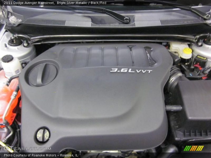  2011 Avenger Mainstreet Engine - 3.6 Liter DOHC 24-Valve VVT Pentastar V6