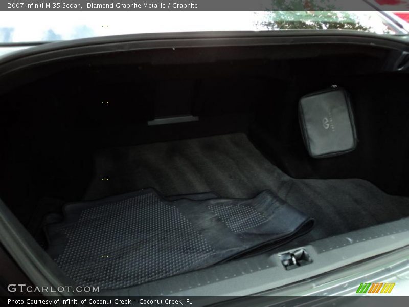 Diamond Graphite Metallic / Graphite 2007 Infiniti M 35 Sedan