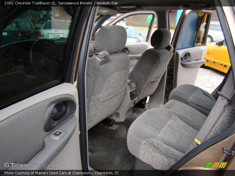 Sandalwood Metallic / Medium Oak 2002 Chevrolet TrailBlazer LS