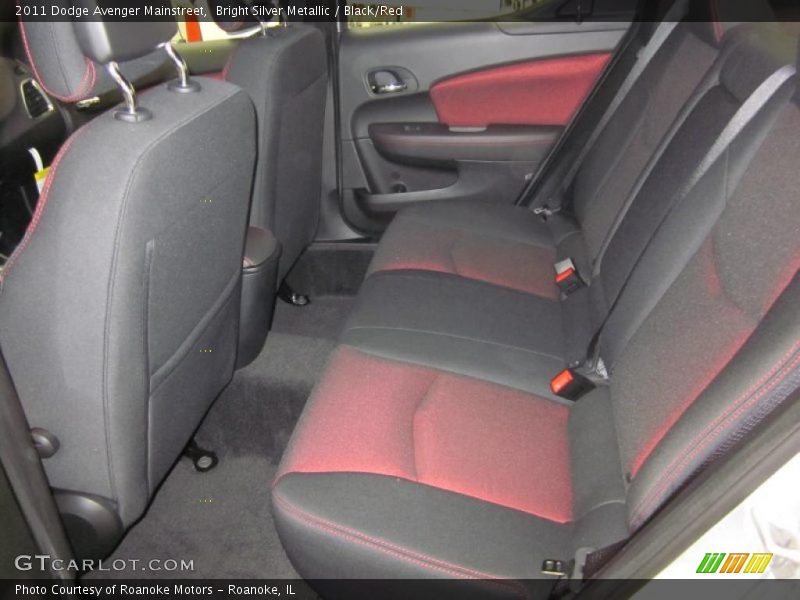  2011 Avenger Mainstreet Black/Red Interior