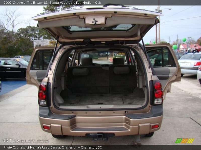 Sandalwood Metallic / Medium Oak 2002 Chevrolet TrailBlazer LS