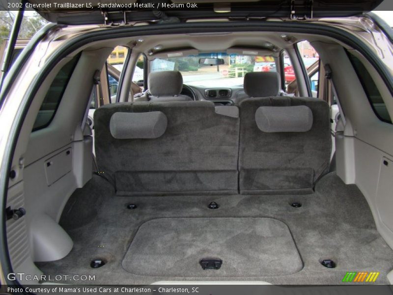 Sandalwood Metallic / Medium Oak 2002 Chevrolet TrailBlazer LS