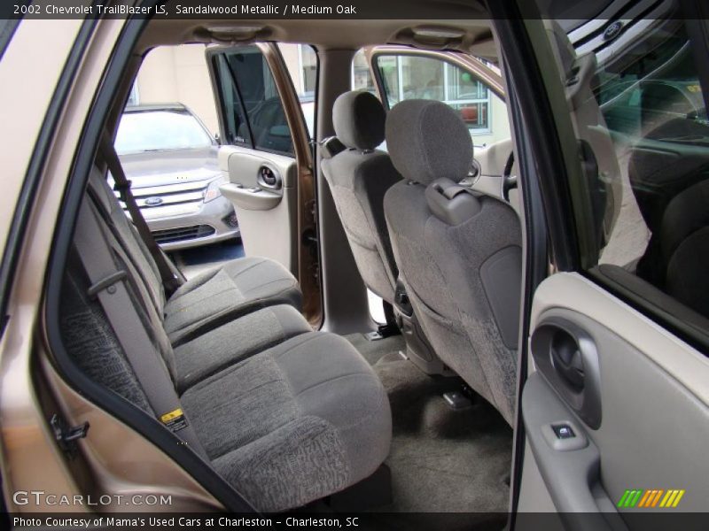 Sandalwood Metallic / Medium Oak 2002 Chevrolet TrailBlazer LS
