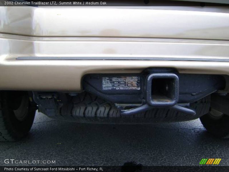 Summit White / Medium Oak 2002 Chevrolet TrailBlazer LTZ