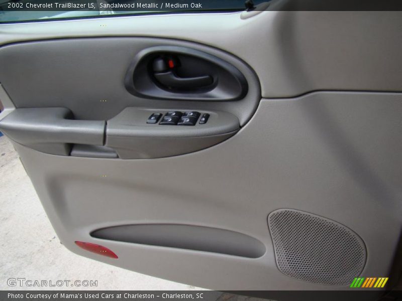 Sandalwood Metallic / Medium Oak 2002 Chevrolet TrailBlazer LS