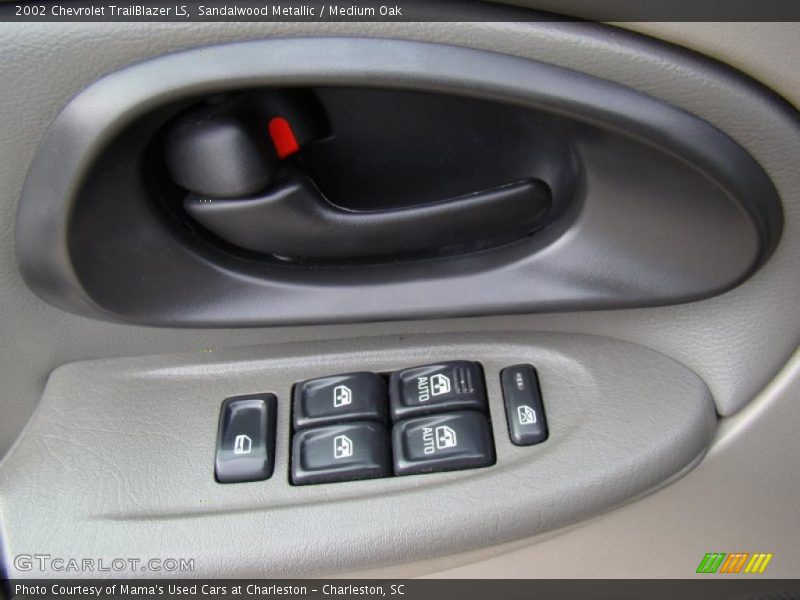 Sandalwood Metallic / Medium Oak 2002 Chevrolet TrailBlazer LS
