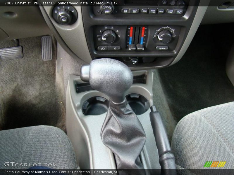 Sandalwood Metallic / Medium Oak 2002 Chevrolet TrailBlazer LS