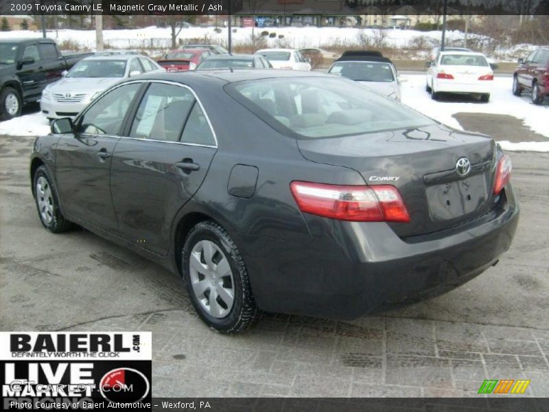 Magnetic Gray Metallic / Ash 2009 Toyota Camry LE