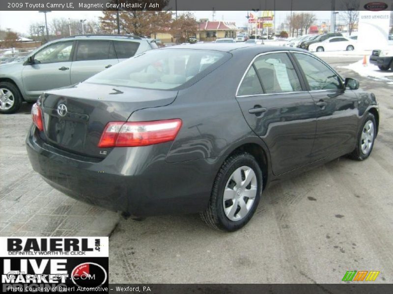 Magnetic Gray Metallic / Ash 2009 Toyota Camry LE