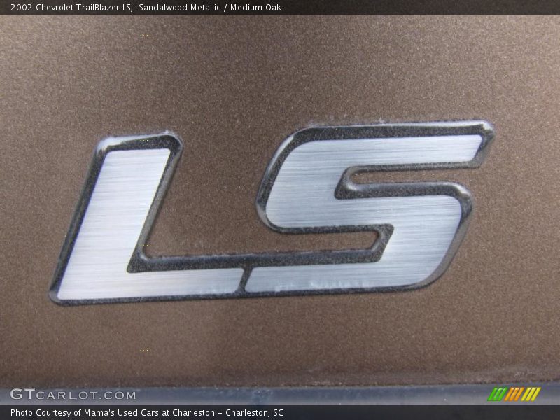 Sandalwood Metallic / Medium Oak 2002 Chevrolet TrailBlazer LS